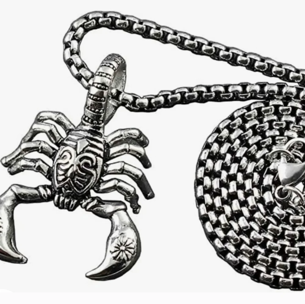Men Scorpions Stainless steel Necklace